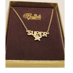 Vintage Super Star Necklace by Royale Creations, NEW OLD STOCK